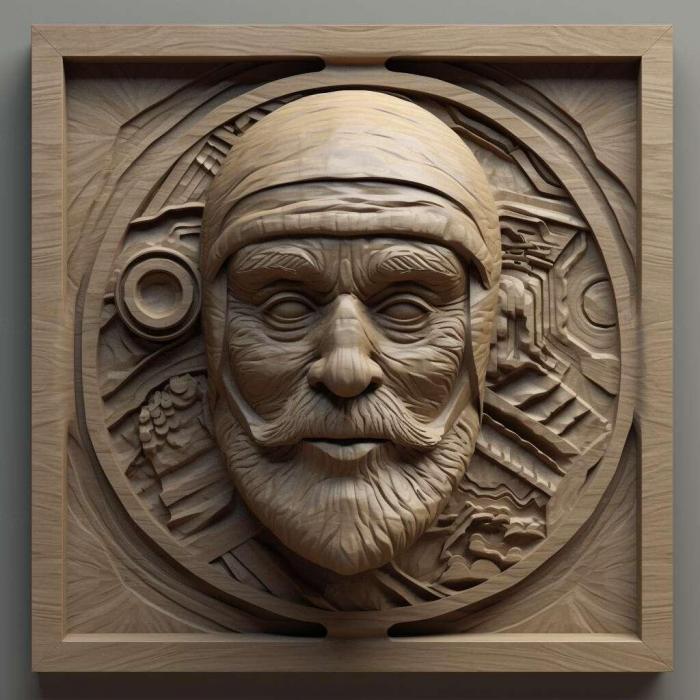 نموذج ثلاثي الأبعاد لآلة CNC 3D Art 